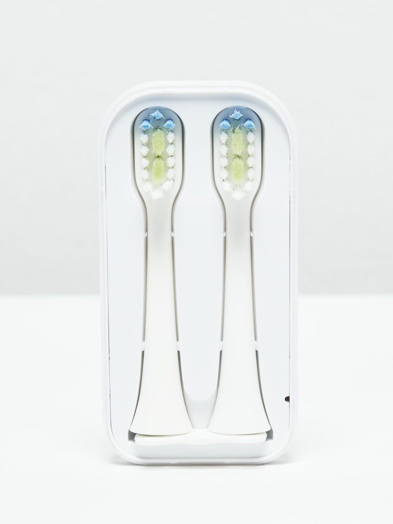 brush heads in cassette